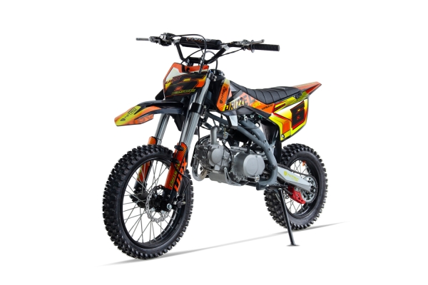 NITRO MOTORS 125cc Kinder Dirtbike Drizzel URX 17/14 4-Gang